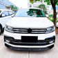 VW Tiguan R Line MK2 PRE-FACELIFT Gloss Black Front Splitter Spoiler