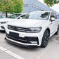VW Tiguan R Line MK2 PRE-FACELIFT Gloss Black Front Splitter Spoiler