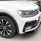 VW Tiguan R Line MK2 PRE-FACELIFT Gloss Black Front Splitter Spoiler