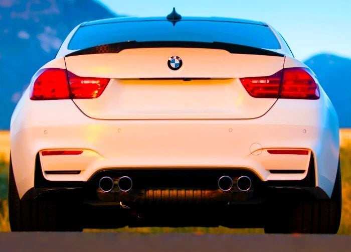 BMW M4 F82 F83 Carbon Fibre Rear M4 Style Boot Spoiler Lip 2014-20
