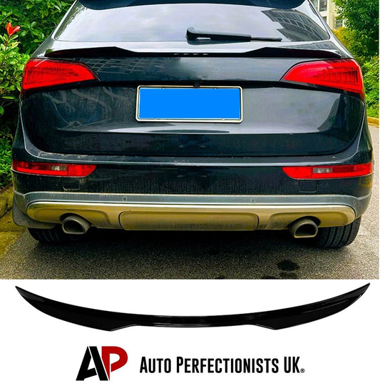 Audi Q5 Spoiler Lip Gloss Black Rear Roof Wing SUV 4X4 2009-2017