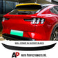 Ford Mustang mach E Gloss Black Rear Roof Spoiler Lip Boot 2020- 24
