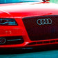 Audi A4 S4 S Line B8 Gloss Black Front Splitter Spoiler Lip Aero 08-12