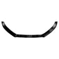 Audi A4 S4 S Line B8 Gloss Black Front Splitter Spoiler Lip Aero 08-12