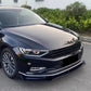 VW Passat Gloss Black Front Splitter Spoiler Lip Aero Extension 14-19