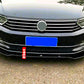 VW Passat Gloss Black Front Splitter Spoiler Lip Aero Extension 14-19
