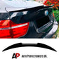 BMW X6 E71 X6M Gloss Black Rear M4 Style Boot Spoiler Lip Mid 8-15