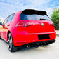VW Golf MK7 GTI GTD TSI TDI TCR Style Rear Valance Diffuser Spoiler