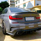 BMW 3 Series G20 Gloss Black Rear Boot Spoiler P Style Lip 18- 24