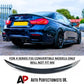 BMW 4 Series Convertible F33 Gloss Black P Style Rear Boot Spoiler Kit