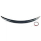 BMW 4 Series Convertible F33 Gloss Black P Style Rear Boot Spoiler Kit
