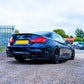 BMW 4 Series Convertible F33 Gloss Black P Style Rear Boot Spoiler Kit