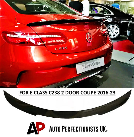 Mercedes E Class Coupe C238 W213 Gloss Black Rear Boot Spoiler 16-23