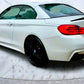 BMW 4 Series Convertible F33 Gloss Black M4 Style Rear Boot Spoiler