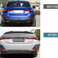 BMW 4 G26 Gran Coupe Gloss Black Rear High Kick PSM Ducktail Spoiler
