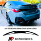 BMW 4 Series G26 Gran Coupe Gloss Black Rear M4 Style Boot Spoiler