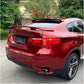 BMW X6 E71 X6M Gloss Black Rear Roof Spoiler Lip Wing Extension 08-15