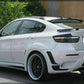 BMW X6 E71 X6M Gloss Black Rear Roof Spoiler Lip Wing Extension 08-15