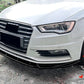 Audi A3 SE 8V NON S Line Gloss Black Front Splitter Spoiler Lip Body Kit 2013-16