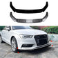Audi A3 SE 8V NON S Line Gloss Black Front Splitter Spoiler Lip Body Kit 2013-16