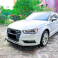 Audi A3 SE 8V NON S Line Gloss Black Front Splitter Spoiler Lip Body Kit 2013-16
