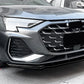 Audi A3 S3 S Line 8Y FACELIFT Gloss Black Front Splitter Spoiler Lip Kit 2024+