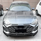 Audi A3 S3 S Line 8Y FACELIFT Gloss Black Front Splitter Spoiler Lip Kit 2024+