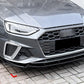Audi A4 S4 S Line B9.5 FACELIFT Gloss Black Front Splitter Spoiler Lip Kit 2020+