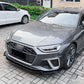 Audi A4 S4 S Line B9.5 FACELIFT Gloss Black Front Splitter Spoiler Lip Kit 2020+