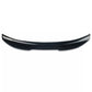 Audi A4 S4 B9 Gloss Black Rear High Kick PSM Ducktail Boot Spoiler Lip Wing Kit