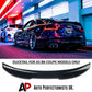 Audi A5 B8 Coupe Gloss Black Rear High Kick PSM Ducktail Boot Spoiler Lip Wing