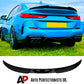 BMW 2 Series F44 Gran Coupe Rear Gloss Black M4 Style Boot Spoiler Lip Wing Kit