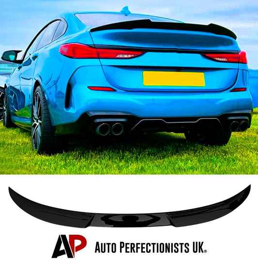 BMW 2 Series F44 Gran Coupe Rear Gloss Black M4 Style Boot Spoiler Lip Wing Kit