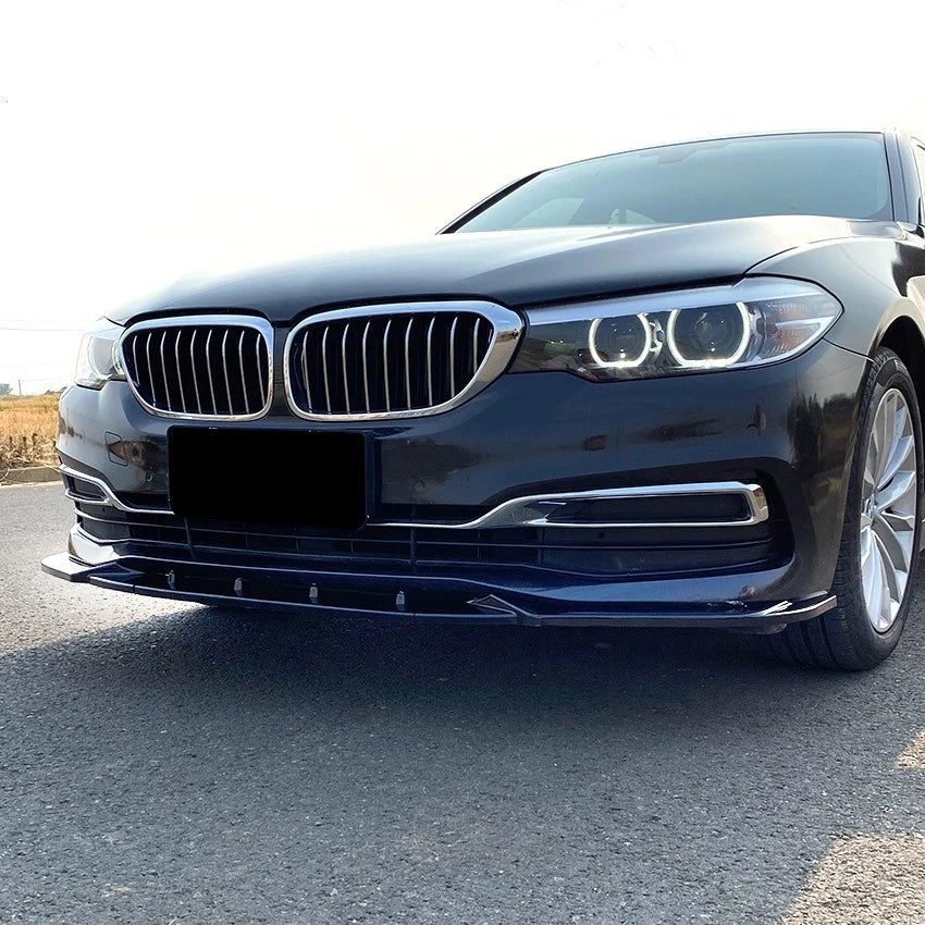 BMW 5 Series G30 G31 PRE-LCI NON M SPORT Gloss Black Front Splitter Spoiler Lip