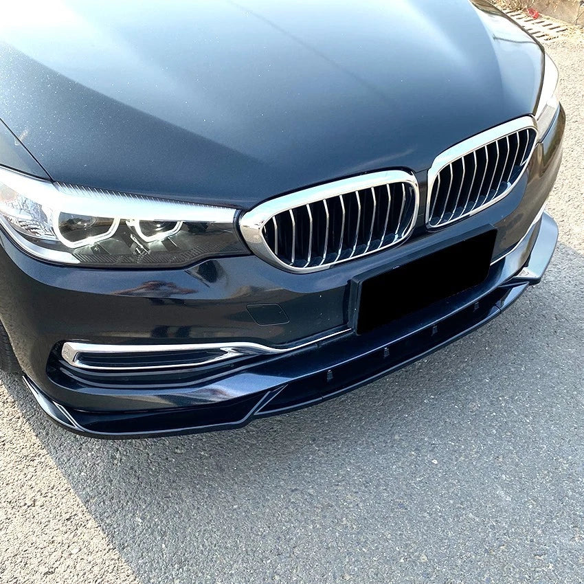 BMW 5 Series G30 G31 PRE-LCI NON M SPORT Gloss Black Front Splitter Spoiler Lip