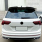 For VW Tiguan MK2 Gloss Black Rear Boot Roof Spoiler Lip Wing Body Kit 2016-2023