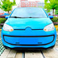 VW Up! Gloss Black Front Splitter Spoiler Lip Wing Body Kit 2011-2023