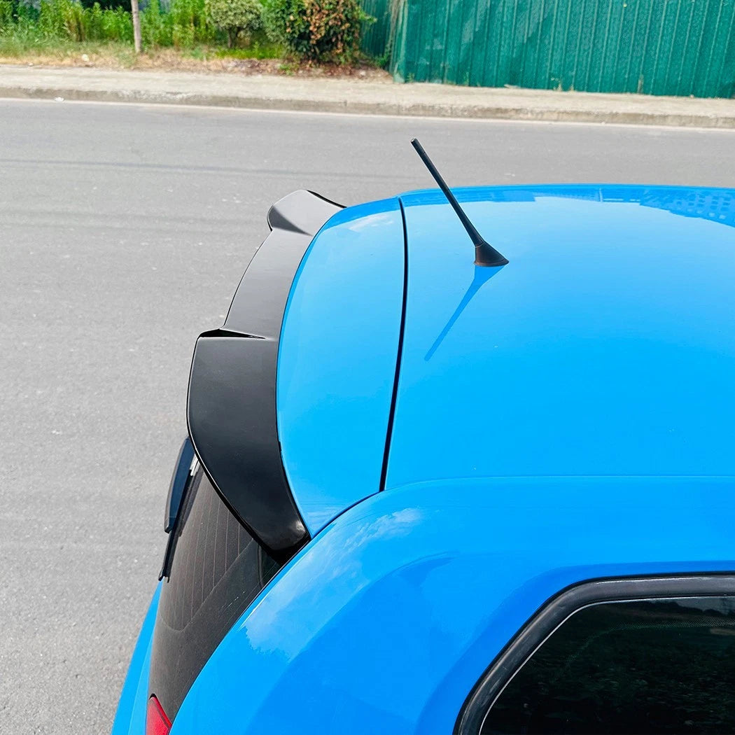 VW Up! Gloss Black Rear Roof Spoiler Lip Wing Splitter Body Kit 2011-2023
