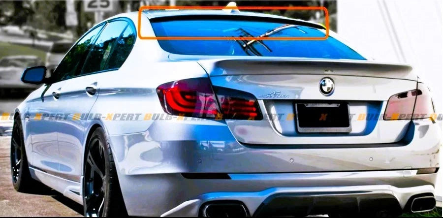 BMW 5 Series M5 F10 Gloss Black Rear Roof Spoiler Window Lip Wing Body Kit 10-17