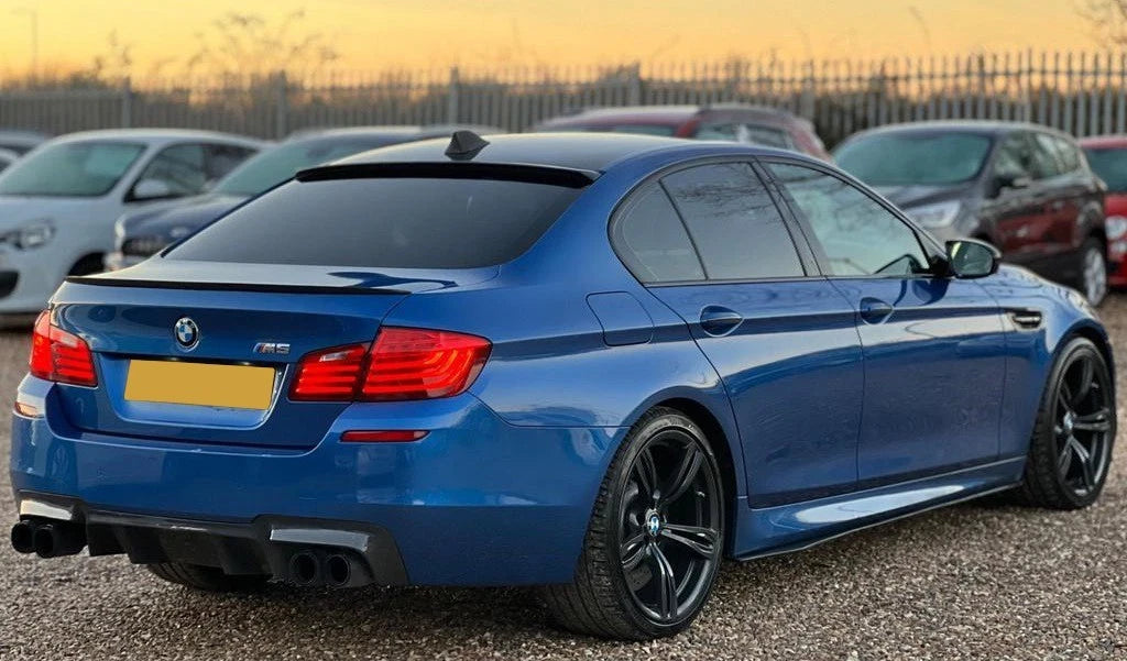 BMW 5 Series M5 F10 Gloss Black Rear Roof Spoiler Window Lip Wing Body Kit 10-17