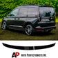 VW Caddy & Maxi Van Sportline Gloss Black Rear Twin Barn Door Roof Spoiler 2020+