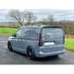 VW Caddy & Maxi Van Sportline Gloss Black Rear Twin Barn Door Roof Spoiler 2020+