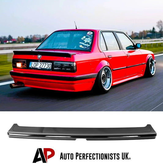 BMW 3 Series E30 M3 Gloss Black Rear Boot Spoiler Lip Wing Body Kit 1983-93