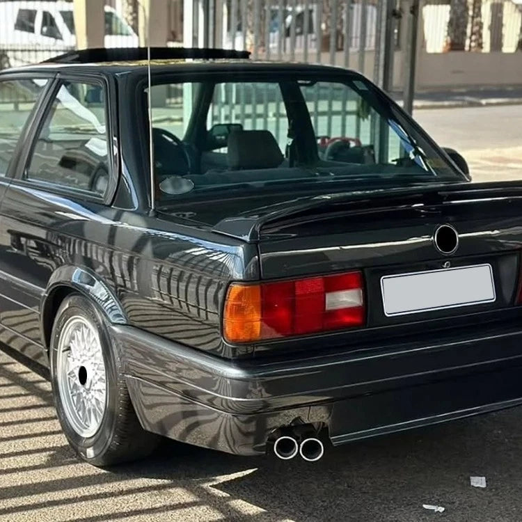 BMW 3 Series E30 M3 Gloss Black Rear Boot Spoiler Lip Wing Body Kit 1983-1993