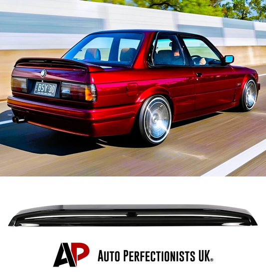 BMW 3 Series E30 M3 Gloss Black Rear Boot Spoiler Lip Wing Body Kit 1983-1993