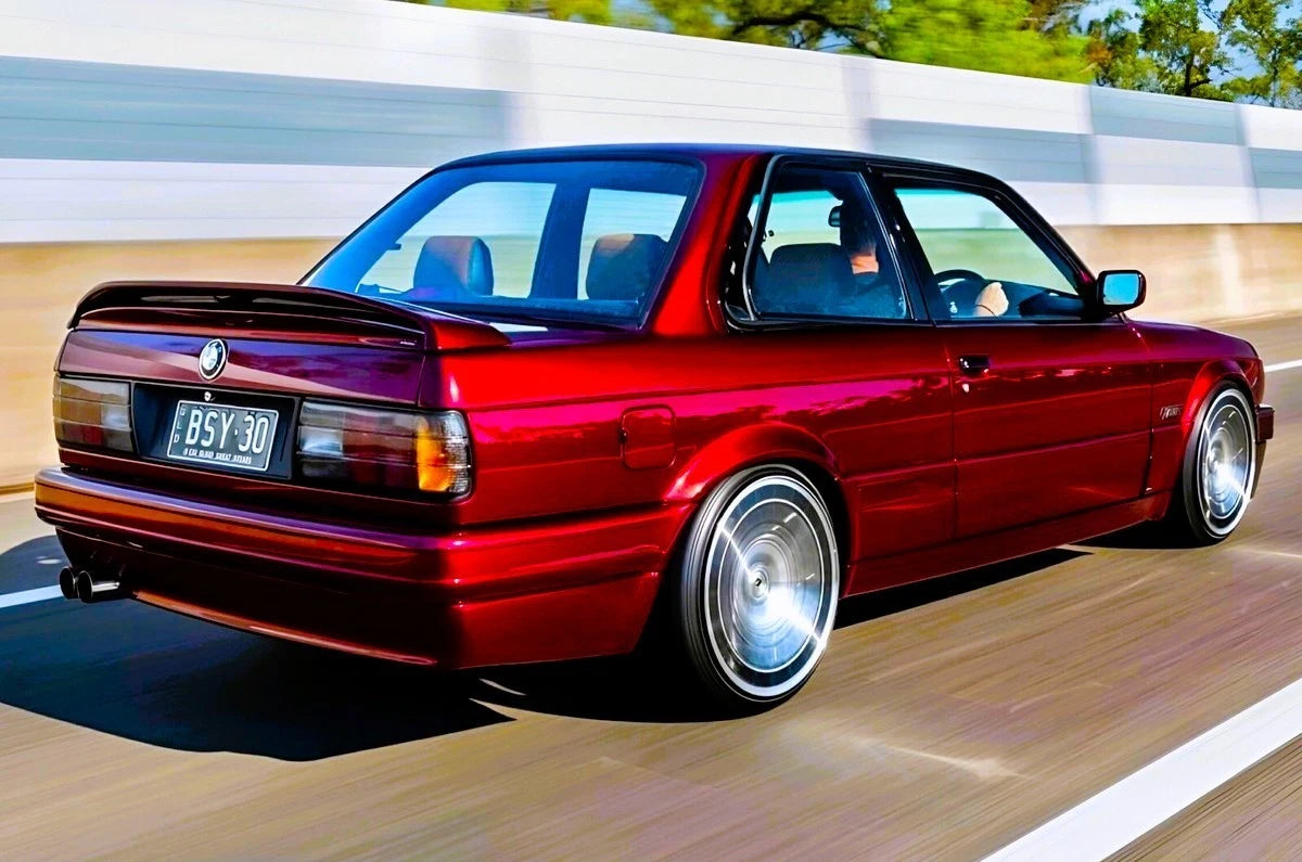 BMW 3 Series E30 M3 Gloss Black Rear Boot Spoiler Lip Wing Body Kit 1983-1993