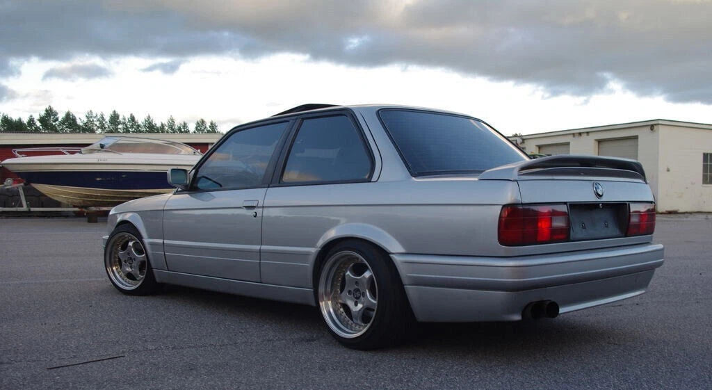 BMW 3 Series E30 M3 Gloss Black Rear Boot Spoiler Lip Wing Body Kit 1983-1993