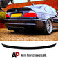 BMW 3 Series M3 E46 Gloss Black Rear Boot Spoiler Lip Wing Body Kit 1997-2006