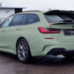 BMW 3 Series G21 Touring Estate Gloss Black Rear Boot Spoiler Mid Wing Lip Kit
