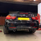 BMW 4 Series F32 F33 F36 M Sport Gloss Black Rear Diffuser Lip Valance Dual Exit